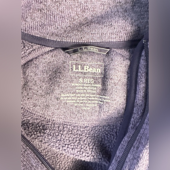 LL Bean Sweater Women's S Reg Fleece Full-Zip Jacket Gorpcore - Picture 6 of 8
